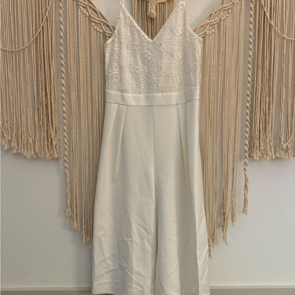 White Lace Bride/Bridal Romper - Picture 1 of 5